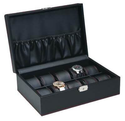 Boite a montre en fibre de carbonne Image