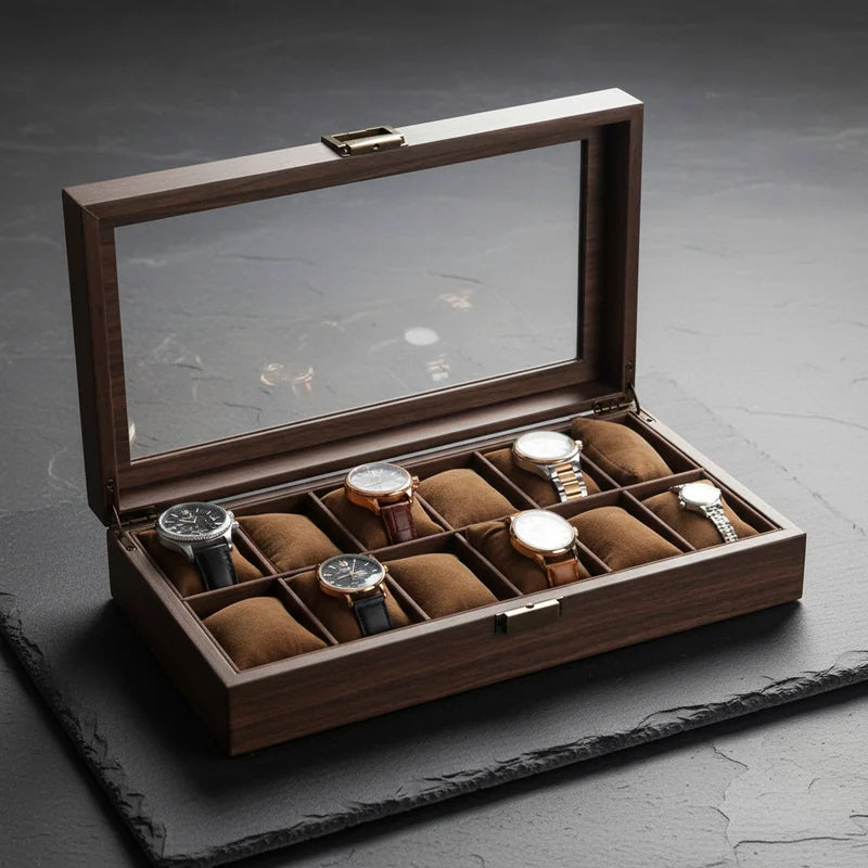 Boite 12 Montres - rangement montres | Boites Lefiguet