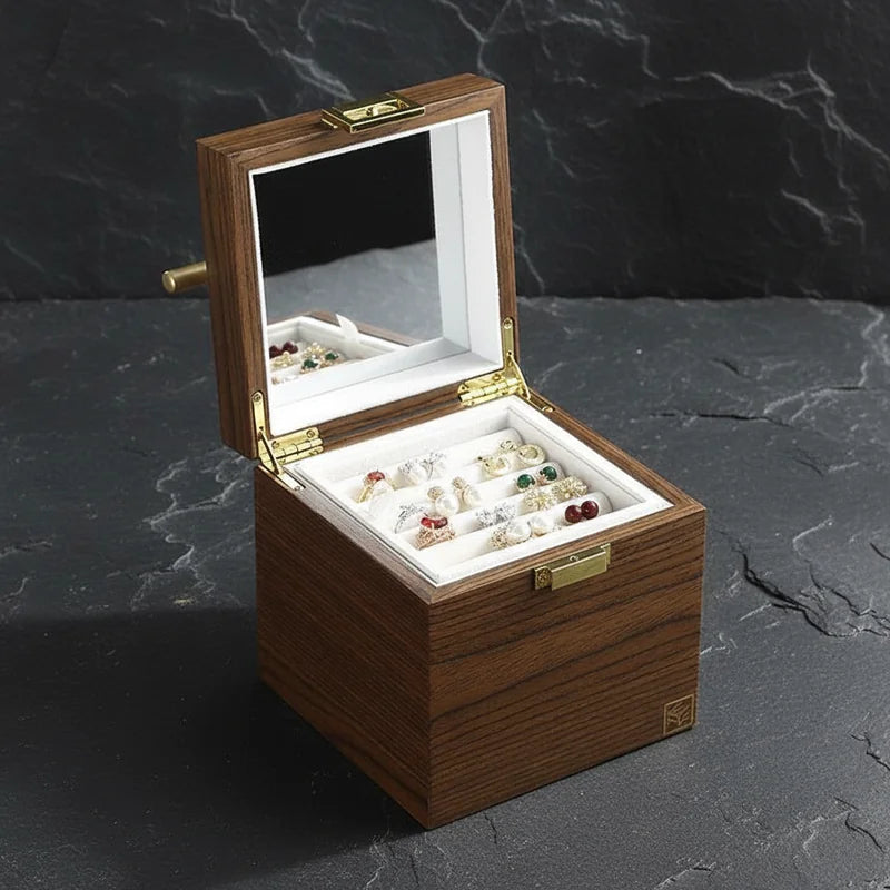 Boite à Bijoux Avec Miroir | Boites Lefiguet