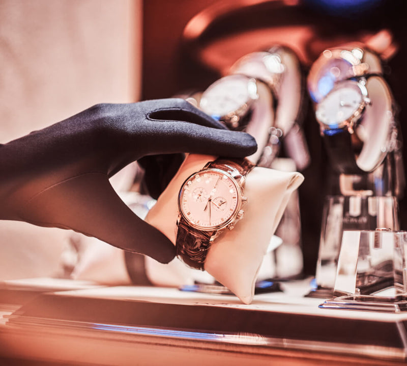 Coffret montres de rangement en bois exposition bijoux 6 montres