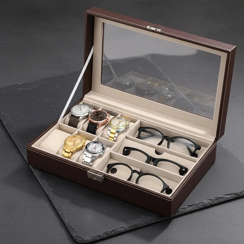 Boite range montre et lunettes - rangement montres | Boites Lefiguet