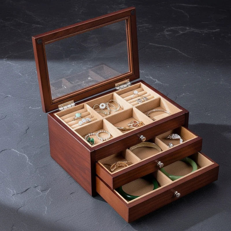 Boite Rangement Bijoux Bois - en bois | Boites Lefiguet