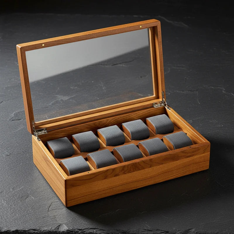 Coffret 10 Montres - rangement montres | Boites Lefiguet