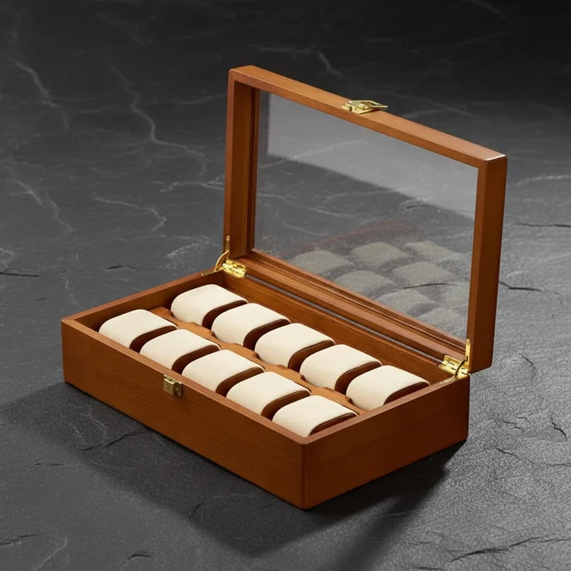 Coffret 10 Montres - rangement montres | Boites Lefiguet