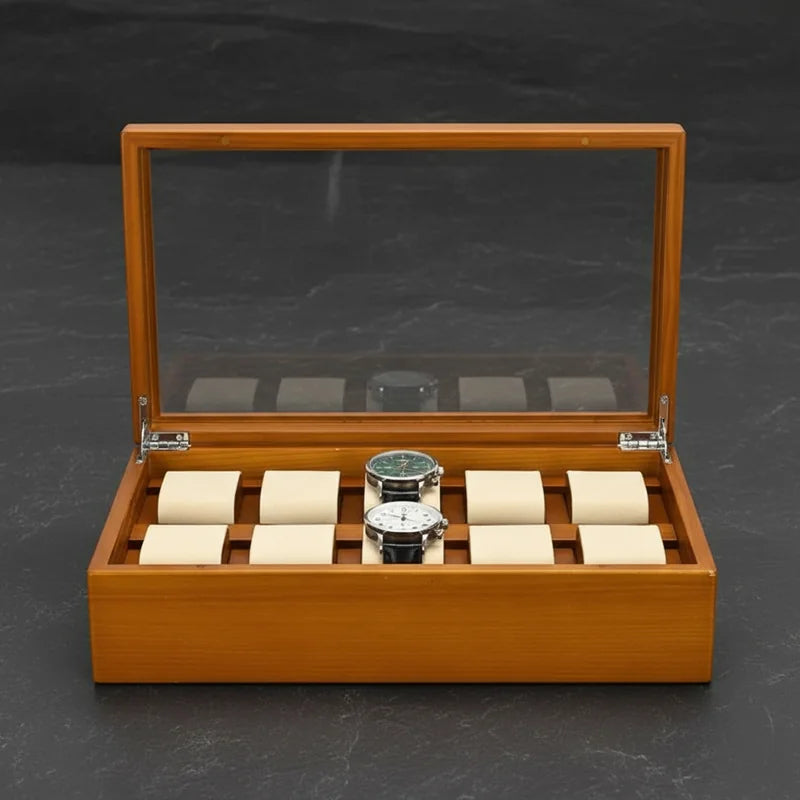 Coffret 10 Montres - rangement montres | Boites Lefiguet