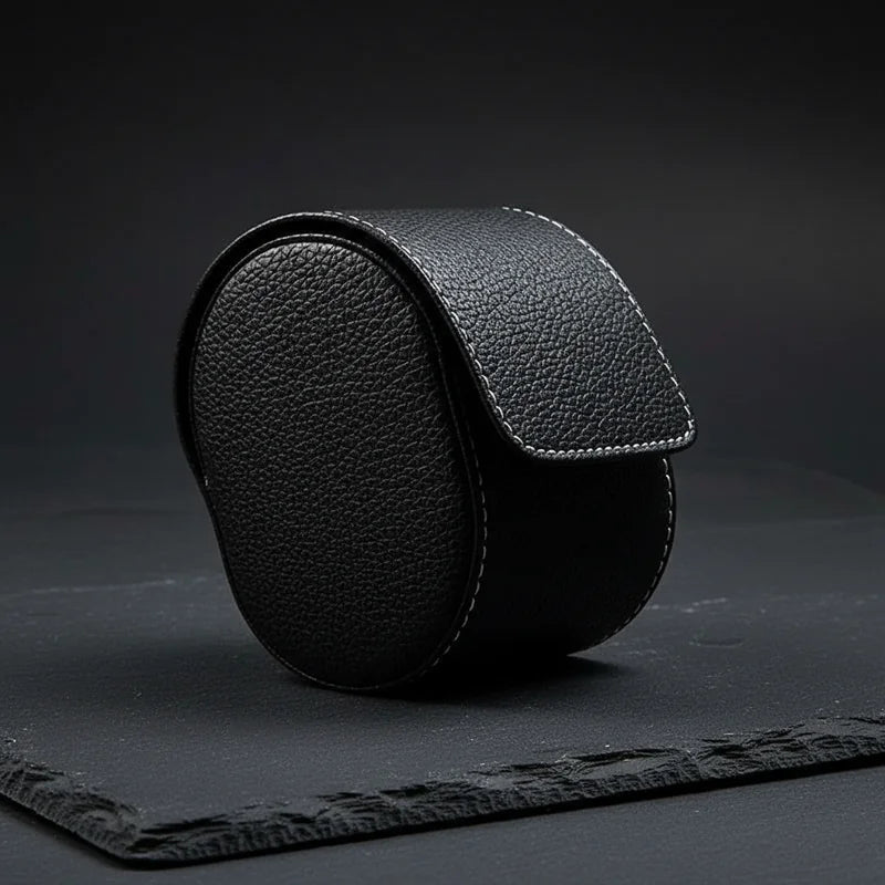 Etui de voyage pour montre noir 1 Slot - rangement montres, de voyage | Boites Lefiguet