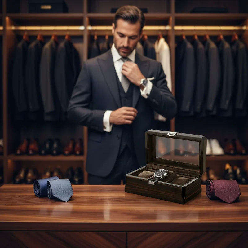 Boîte montre Seiko - lifestyle luxe | Boites Lefiguet