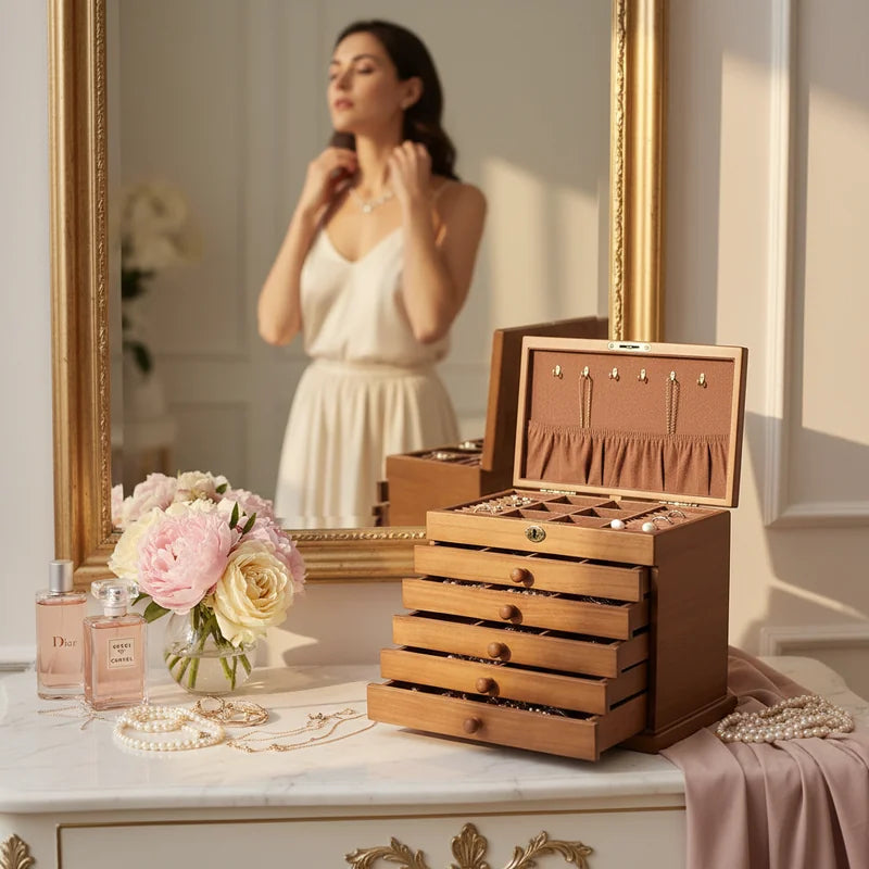 Grande Boite a Bijoux Design - lifestyle raffinement | Boites Lefiguet