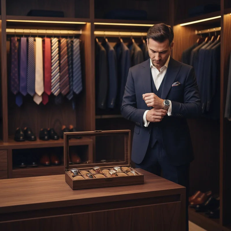 Boite 12 Montres - lifestyle luxe | Boites Lefiguet