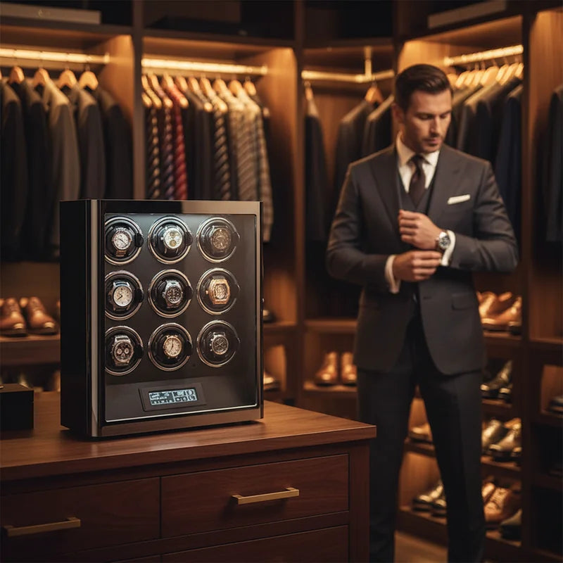 Remontoir 9 Montres - lifestyle luxe | Boites Lefiguet