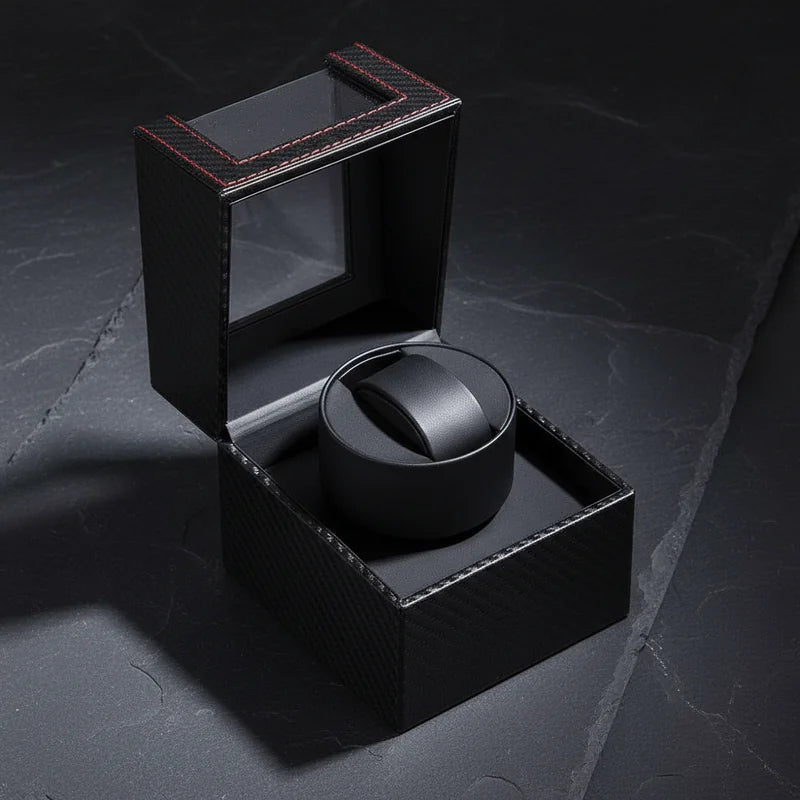 Remontoir montre automatique Carbone 1 Slots - rangement montres | Boites Lefiguet