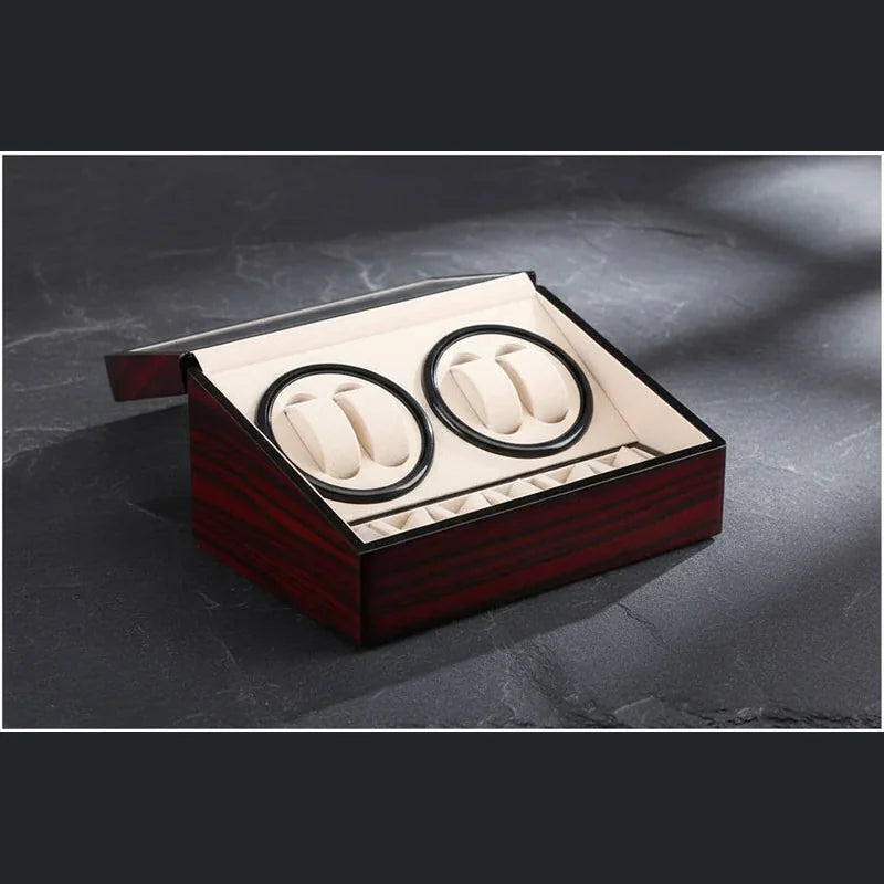 Remontoir montre automatique en Bois 4 Slots - rangement montres, en bois | Boites Lefiguet