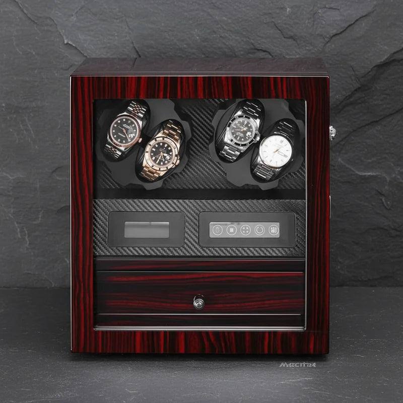 Remontoir Montre automatique Laqué avec Tiroir - rangement montres | Boites Lefiguet