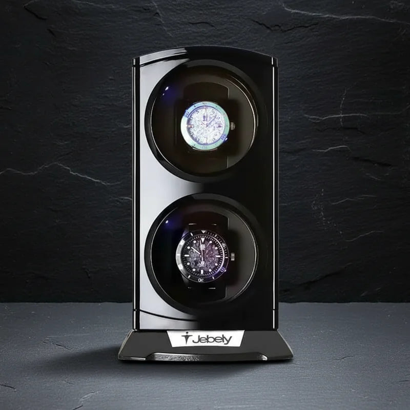 Remontoir montre boitier double 2 slots - rangement montres | Boites Lefiguet