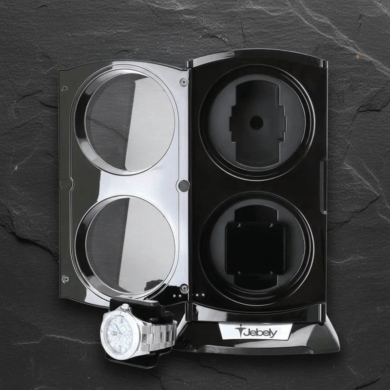 Remontoir montre boitier double 2 slots - rangement montres | Boites Lefiguet