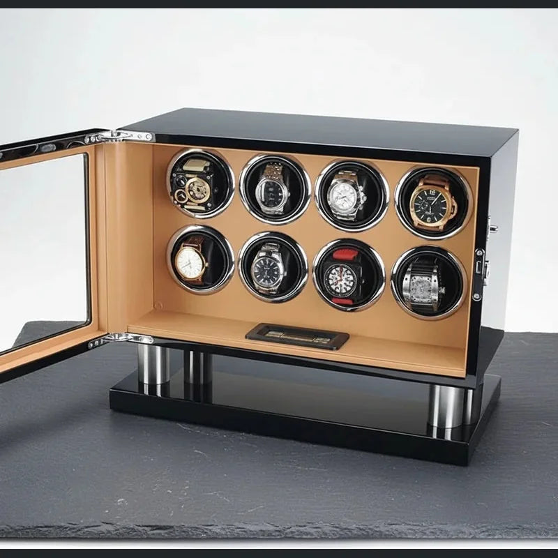 Remontoir Montre Mécanique 8 slots - rangement montres | Boites Lefiguet