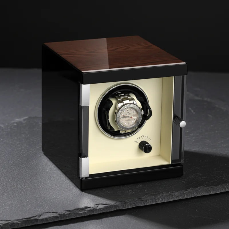 Remontoir pour montres automatique Bois 1 Slots - rangement montres, en bois | Boites Lefiguet