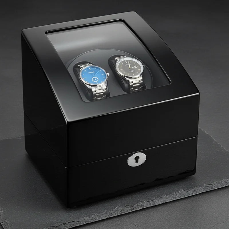 Remontoir pour montres automatiques design 2 Slots - rangement montres | Boites Lefiguet