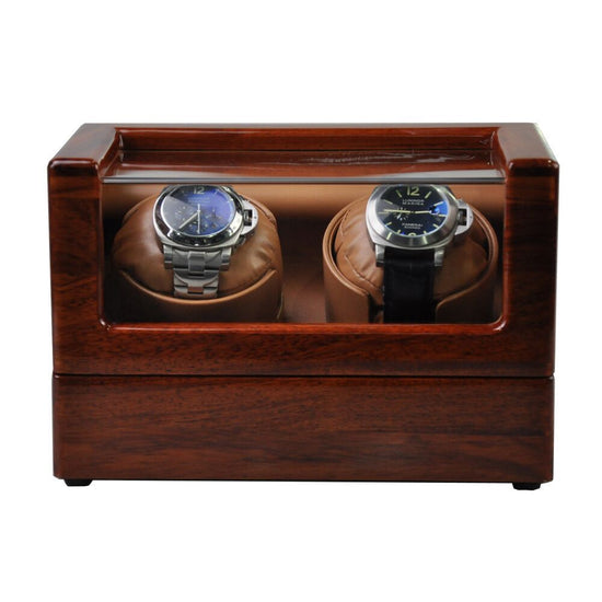 Un remontoir de montre Remontoir Montre Bois avec deux montres Boites Lefiguet.