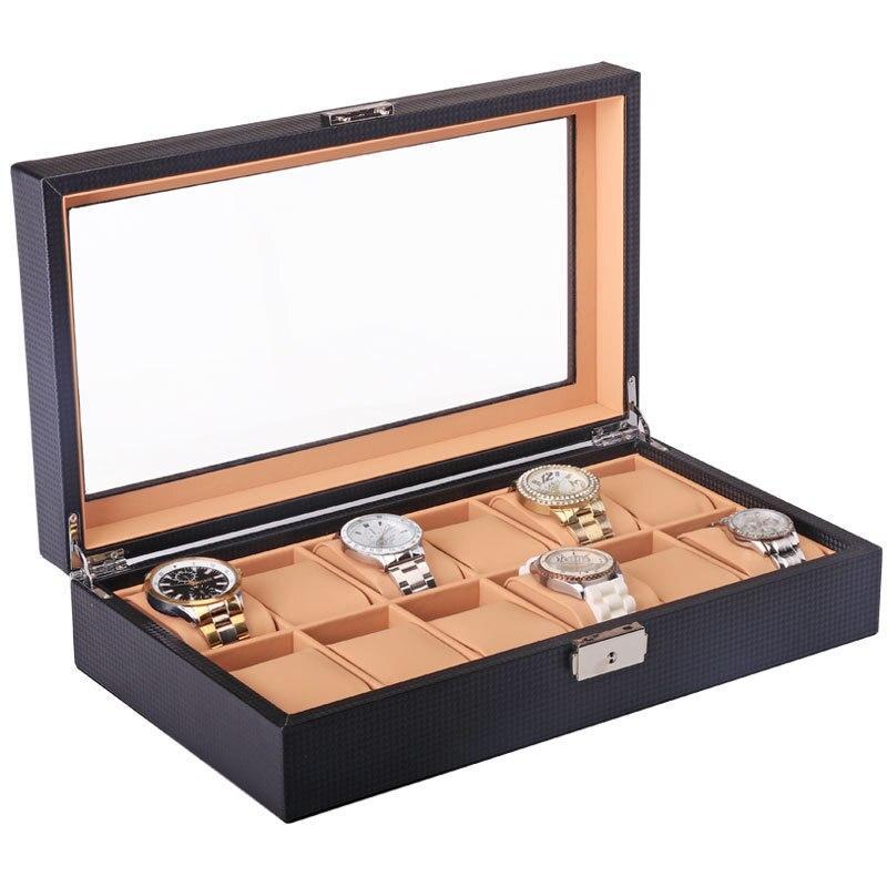 Range montre haut de gamme en carbone