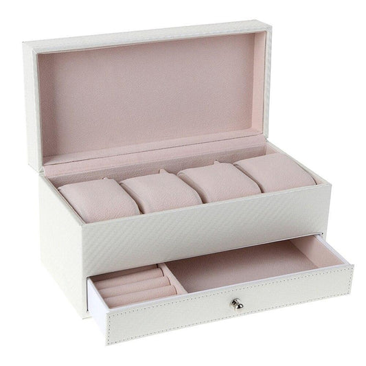 coffret montre blanc