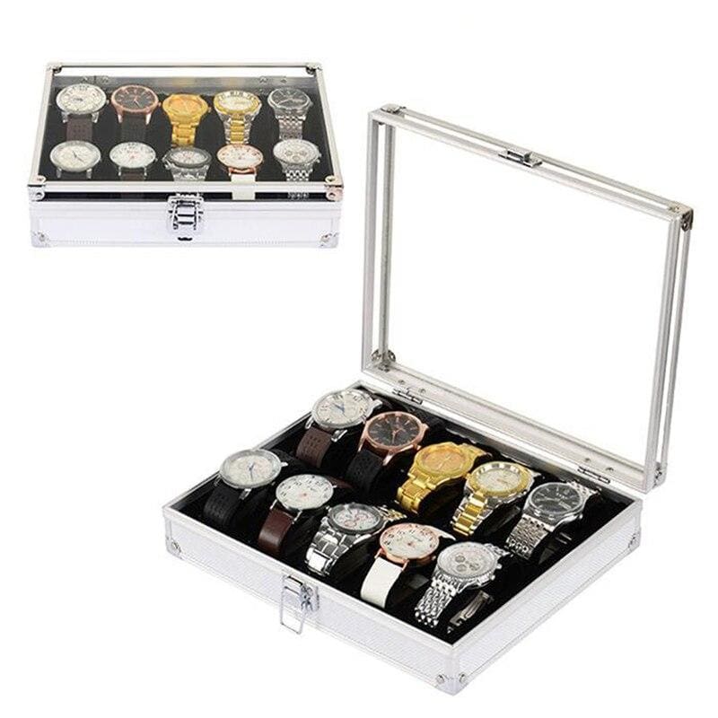 coffret montre homme aluminium