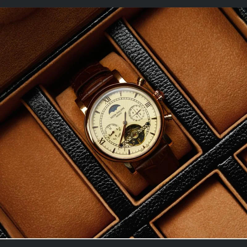 étui de voyage montre de luxe