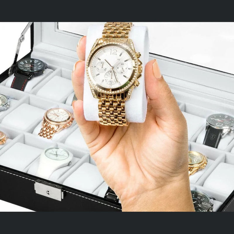 rangement boite montres bijoux homme